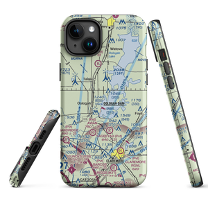 Dog Iron Ranch Airport (OK37) VFR Sectional  Tough iPhone Case