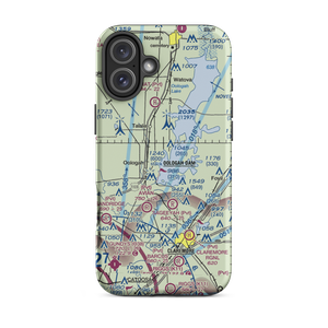 Dog Iron Ranch Airport (OK37) VFR Sectional  Tough iPhone Case