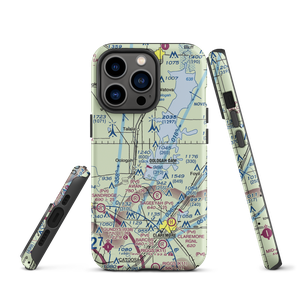 Dog Iron Ranch Airport (OK37) VFR Sectional  Tough iPhone Case