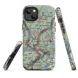 Don Kichote-Quixote Airport (21NK) VFR Sectional  Tough iPhone Case