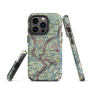 Don Kichote-Quixote Airport (21NK) VFR Sectional  Tough iPhone Case