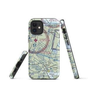 Donald's Air Park Inc. Airport (7NC) VFR Sectional  Tough iPhone Case