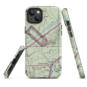 Donlin Creek Airporr (01AA) VFR Sectional  Tough iPhone Case