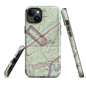 Donlin Creek Airporr (01AA) VFR Sectional  Tough iPhone Case