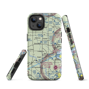 Donnellson Airport (IA65) VFR Sectional  Tough iPhone Case