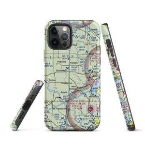 Donnellson Airport (IA65) VFR Sectional  Tough iPhone Case