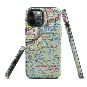 Donnelly's Airport (NK12) VFR Sectional  Tough iPhone Case