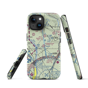 Dorman Field (5WA1) VFR Sectional  Tough iPhone Case