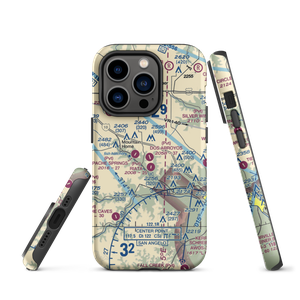 Dos Arroyos Ranch Airport (XS20) VFR Sectional  Tough iPhone Case