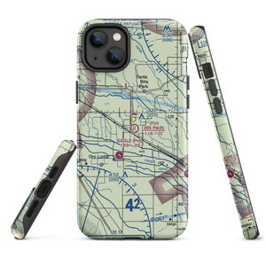 Dos Palos Airport (28CA) VFR Sectional  Tough iPhone Case