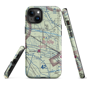 Dos Palos Airport (28CA) VFR Sectional  Tough iPhone Case