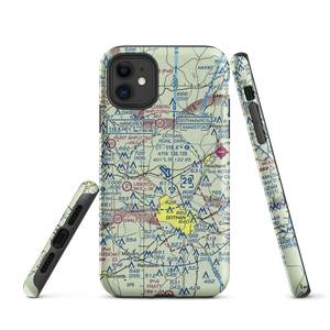 Dothan Regional Airport (DHN) VFR Sectional  Tough iPhone Case