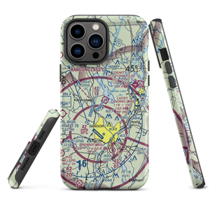 Double A Seaplane Base (ME27) VFR Sectional  Tough iPhone Case