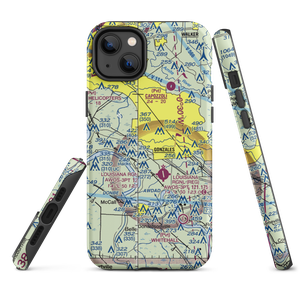 Double H Ranch Airport (0LA1) VFR Sectional  Tough iPhone Case