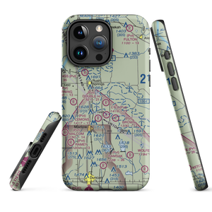 Double H Ranch Airport (OK40) VFR Sectional  Tough iPhone Case