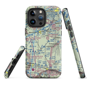 Double J Airport (1OA5) VFR Sectional  Tough iPhone Case