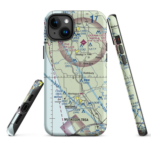 Double Jj Resort Ranch Airport (42N) VFR Sectional  Tough iPhone Case