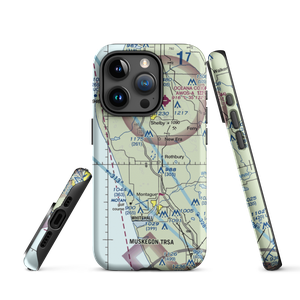 Double Jj Resort Ranch Airport (42N) VFR Sectional  Tough iPhone Case