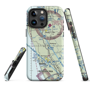 Double Jj Resort Ranch Airport (42N) VFR Sectional  Tough iPhone Case