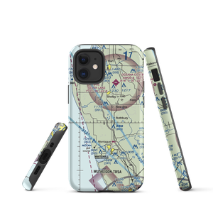 Double Jj Resort Ranch Airport (42N) VFR Sectional  Tough iPhone Case