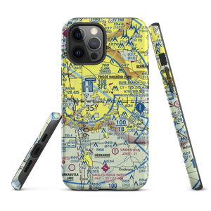 Double O Ranch Airport (MS00) VFR Sectional  Tough iPhone Case