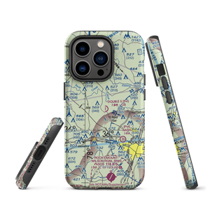 Double S Airport (19NC) VFR Sectional  Tough iPhone Case