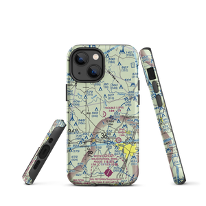 Double S Airport (19NC) VFR Sectional  Tough iPhone Case