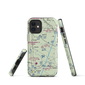 Double S Ranch Airport (1MO6) VFR Sectional  Tough iPhone Case