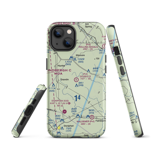 Double S Ranch Airport (1MO6) VFR Sectional  Tough iPhone Case