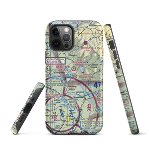 Double Tree Farm Airport (22CL) VFR Sectional  Tough iPhone Case