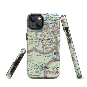 Dougherty Airport (1OH2) VFR Sectional  Tough iPhone Case
