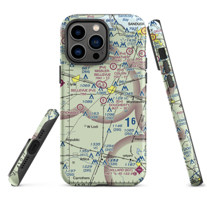 Dougherty Airport (1OH2) VFR Sectional  Tough iPhone Case