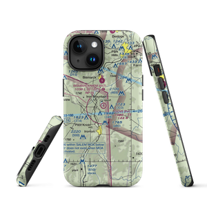 Dove Airstrip (MO81) VFR Sectional  Tough iPhone Case