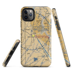 Dove Creek Airport (8V6) VFR Sectional  Tough iPhone Case