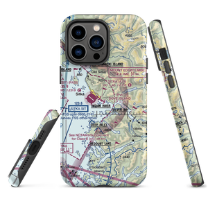 Dove Island Lodge Seaplane Base (AA12) VFR Sectional  Tough iPhone Case