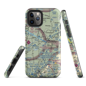 Downes Airport (PS39) VFR Sectional  Tough iPhone Case