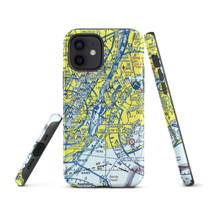 Downtown-Manhattan/Wall St Heliport (JRB) VFR Sectional  Tough iPhone Case