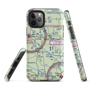 Dozier Airport (57IS) VFR Sectional  Tough iPhone Case