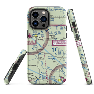 Dozier Airport (57IS) VFR Sectional  Tough iPhone Case