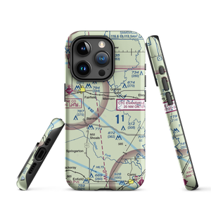 Dozier Airport (57IS) VFR Sectional  Tough iPhone Case