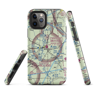 Dr. C P Savage Sr. Airport (53A) VFR Sectional  Tough iPhone Case