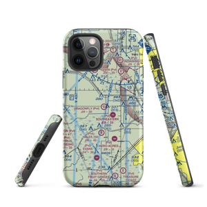 Dragonfly Airport (7FL8) VFR Sectional  Tough iPhone Case