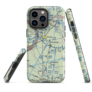 Dragonfly Field (15NC) VFR Sectional  Tough iPhone Case