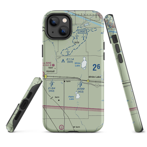 Drake Farm Airport (1SD5) VFR Sectional  Tough iPhone Case