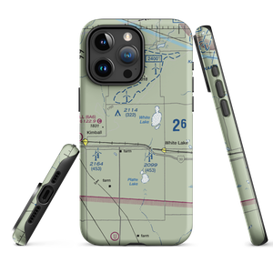 Drake Farm Airport (1SD5) VFR Sectional  Tough iPhone Case