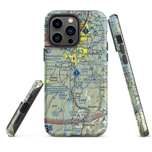 Drake Field (FYV) VFR Sectional  Tough iPhone Case