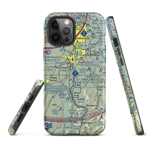 Drake Field (FYV) VFR Sectional  Tough iPhone Case