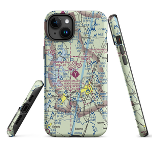 Draughon Miller Central Texas Regional Airport (TPL) VFR Sectional  Tough iPhone Case