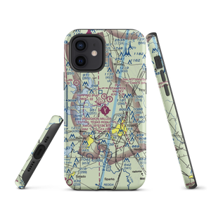 Draughon Miller Central Texas Regional Airport (TPL) VFR Sectional  Tough iPhone Case