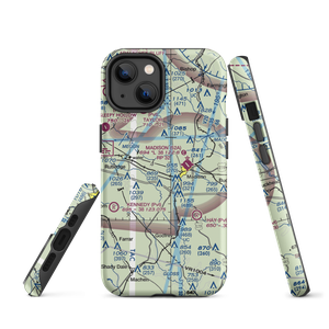 Dream Team Airport (GA50) VFR Sectional  Tough iPhone Case